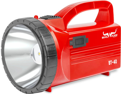 Balwaan Bhoomi Shakti Torch (BT-40) 4000mAH li-ion Battery For Agricultural and Home use Torch(Red, 25 cm, Rechargeable)