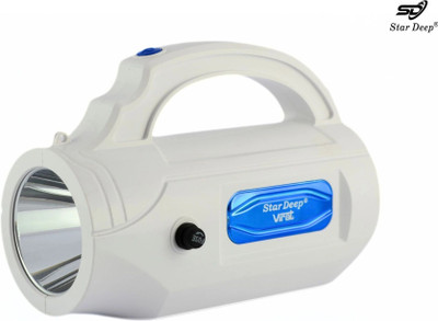 STARDEEP 230W VIRAT 4V 7AMP LED FLASHLIGHT FUSE CONTROL WITH BELT MADE IN BHARAT Torch(White, 11 cm, Rechargeable)