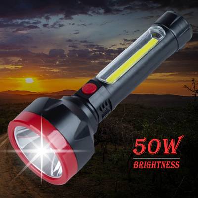 Heavy duty store rechargeable torch light
