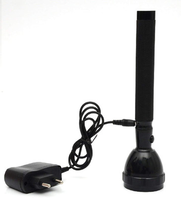 JY-SUPER Long lasting Battery Backup with COB LED 2W Strong Light with Micro Torch(Black, 20.7 cm, Rechargeable)