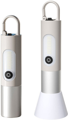 Star Work Flash Ligh High Lumens with USB Cable LED Handy Pocket Torch(White, 16 cm, Rechargeable)