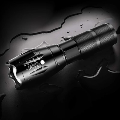 Small Sun High-Powered 5 Mode Metal Torch That Does It All Torch(Black, 16 cm, Rechargeable)