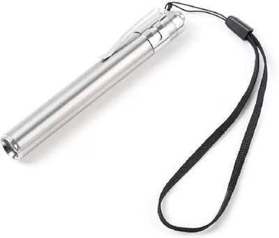 Maxterz Mini Portable for Camping,Doctors,Dentist, Moon Light with CREE Led Torch Torch(Silver, 10.3 cm)