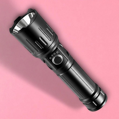 Sagaft X551 LED Rechargeable Torch Light – High Power & Waterproof Flashlight Torch(Multicolor, 11 cm, Rechargeable)