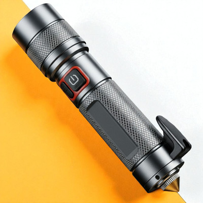 Stybits X345 Rechargeable LED Torch Light – Bright, Durable & Multipurpose Use Torch(Multicolor, 11 cm, Rechargeable)