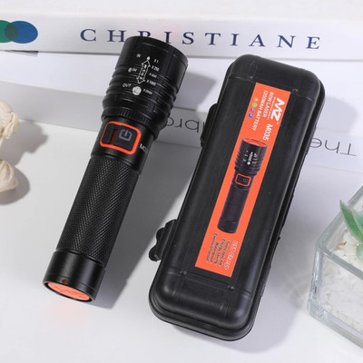 Small Sun M035 Rechargeable LED Torch: A Powerful and Portable Light Torch(Black, 14 cm, Rechargeable)