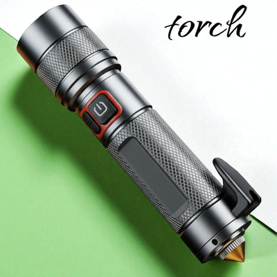 Nilesawar X174 Rechargeable Multipurpose Torch – Long Range, Camping & Home Use Torch(Multicolor, 11 cm, Rechargeable)