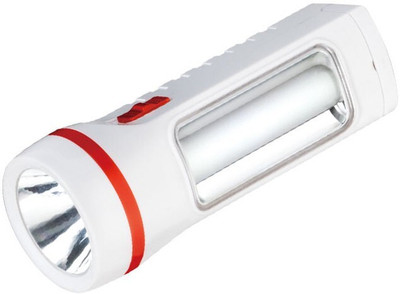 DP.LED torch Torch(White, 16 cm, Rechargeable)
