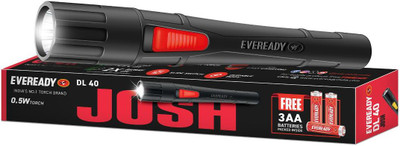 EVEREADY Josh DL 40 LED Torch Torch(Black, 20 cm)