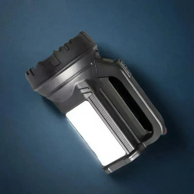 3BAAN A468 (LED RECHARGEABLE SEARCH LIGHT) Torch Torch(Black, 11 cm, Rechargeable)