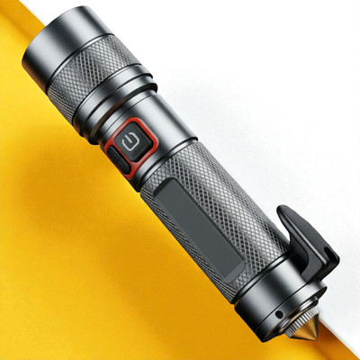Shamsa X347 High Power LED Torch – Rechargeable, Long Range & Emergency Use Torch(Multicolor, 11 cm, Rechargeable)