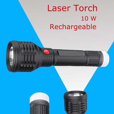 MOMENTIME Torch_6832 Torch(Black, 8 cm, Rechargeable)