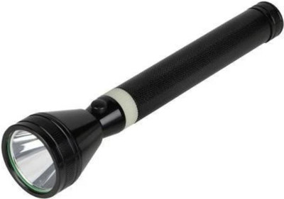 Care 4 T-96 Rechargeable LED Torch | 15W High Power Flashlight | 900m Range | 3 Modes Torch(Black, 27 cm, Rechargeable)