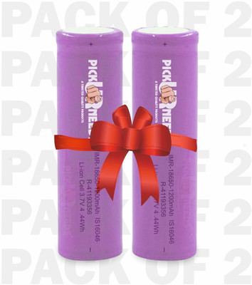 Pick Ur Needs P-B-1200-Lion-P2  Battery(Pack of 2)