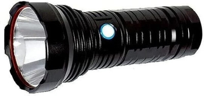 XPEDITION XPERTS LED Flashlight 5 Modes Flashlight for Camping Hiking Emergency (TC-5678) Torch(Black, 16 cm, Rechargeable)