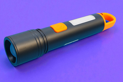 Ziddjeet A438 Rechargeable Torch – Ultra Bright Waterproof LED Flashlight Torch(Multicolor, 11 cm, Rechargeable)
