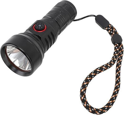XPEDITION XPERTS Mini Flashlights Super Bright Torch Waterproof Handheld Flash(TC - 5681) Torch(Black, 8 cm, Rechargeable)