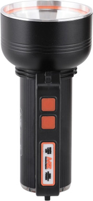 MZ M976 EMERGENCY RECHARGEABLE LIGHT 350W White Laser LED 12 hrs Torch Emergency Light(Black)