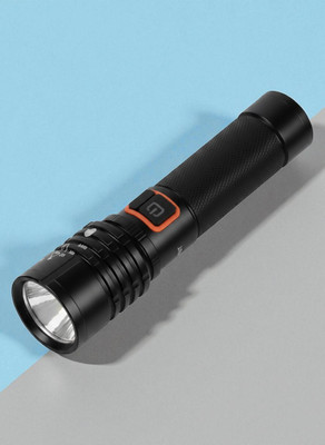 Sagaft X413 High Lumen Tactical Torch – USB Rechargeable, Zoomable LED Flashlight Torch(Multicolor, 11 cm, Rechargeable)
