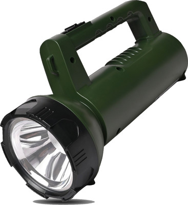 ECOSKY High Power Rechargeable torch light for emergency 5 hrs Torch Emergency Light(Green)