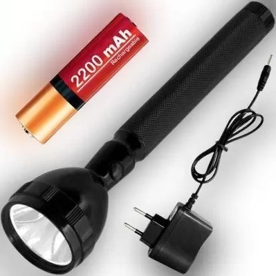 MOMENTIME TorchPack OF 1_158 Torch(Black, 15 cm, Rechargeable)