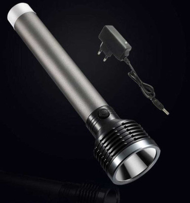 joyal RL-9051 RECHARGEBLE 50W HIGH POWER WITH LONG RANGE TORCH LIGHT Torch(Silver, 23.5 cm, Rechargeable)