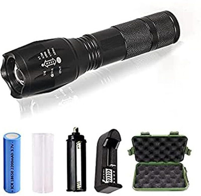 Saviraj t70 Torch(Black, 51 cm, Rechargeable)
