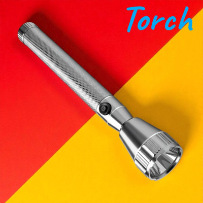 Shamsa X743 Tough & Reliable Premium Torch – Outdoor and Emergency Flashlight Torch(Multicolor, 11 cm, Rechargeable)