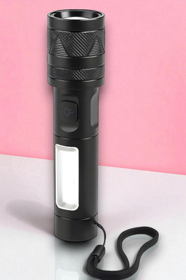 Stybits X359 Water-Resistant LED Torch & Fast Charging Night Patrol Outdoor Adventures Torch(Multicolor, 11 cm, Rechargeable)