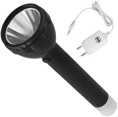 Small Sun 2in1 Torch 1000M 50W Flashlight 4 hrs Torch Emergency Light(Black)