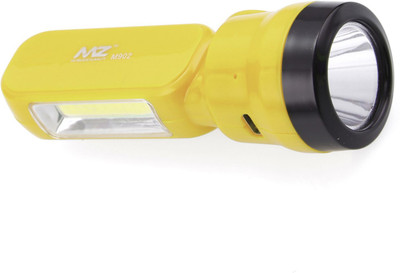 MZ M902 DODO (LED RECHARGEABLE TORCH) 25W LED, 15W COB Torch(Yellow, 10 cm, Rechargeable)