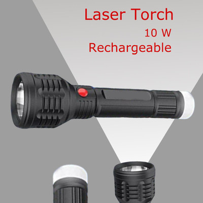 MOMENTIME Torch_6882 Torch(Black, 8 cm, Rechargeable)