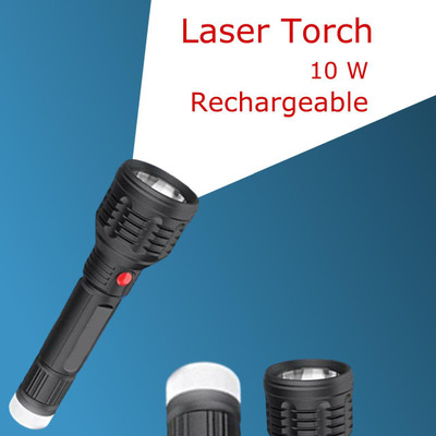 MOMENTIME Torch_6966 Torch(Black, 8 cm, Rechargeable)