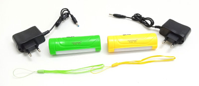 CTB PLSUPREME 006 GY Torch(Green, Yellow, 10 cm, Rechargeable)