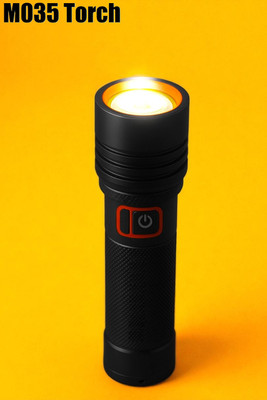 Sagaft X443 Zoomable LED Torch Light – Waterproof & Shockproof Design Torch(Multicolor, 11 cm, Rechargeable)