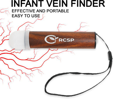 RCSP Vein Finder Device for Doctors Pediatric Portable & Rechargeable Vein Locator Torch(Brown, 12 cm, Rechargeable)