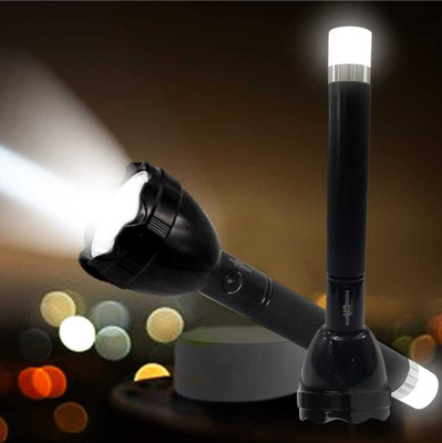 VIBE HUB Torch_8890_163 Torch(Black, 15 cm, Rechargeable)