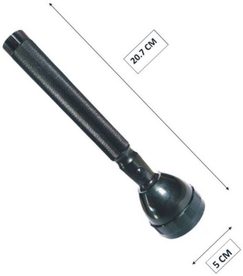 MOMENTIME TorchPack OF 1_77 Torch(Black, 15 cm, Rechargeable)