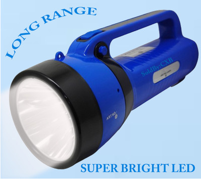 CXB 600 meter long range led kisan bright light torch 40W rechargeable + dual mode Torch(Blue, Black, 10 cm, Rechargeable) CXB 600 meter long range led kisan bright light torch 40W rechargeable + dual mode Torch(Blue, Black, 10 cm, Rechargeable)