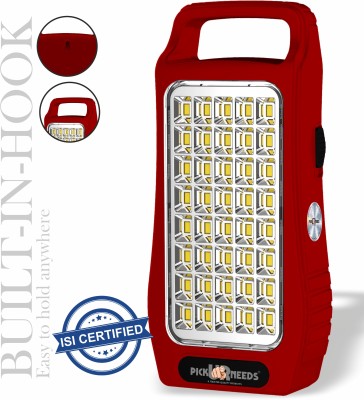 Make Ur Wish Chargeable Home Emergency Light 50W + 40 SMD Big LED 4500mAh Long Battery Backup 8 hrs Lantern Emergency Light(Red)