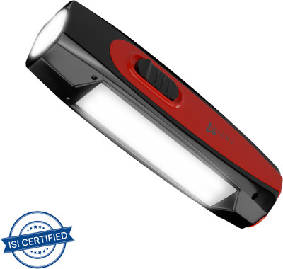 Syska SSK-T112ML Torch(Red, 14 cm, Rechargeable)