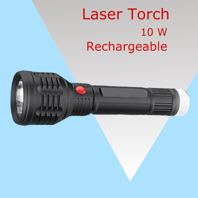 MOMENTIME Torch_6834 Torch(Black, 8 cm, Rechargeable)