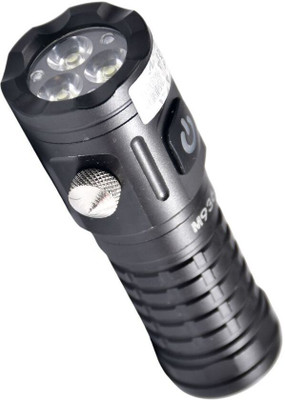 MZ M936 RECHARGEABLE LED TORCH Super Bright 120W LED Light, 5 Modes Flashlight Torch(Black, 9 cm, Rechargeable)