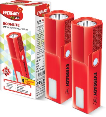 EVEREADY Boomlite Dl 85 1W LED Torch(Multicolor, 5 cm, Rechargeable)
