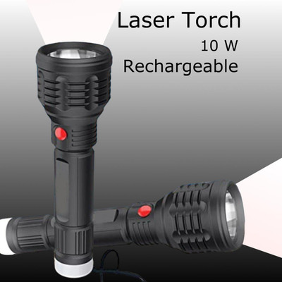 MOMENTIME Torch_6953 Torch(Black, 8 cm, Rechargeable)