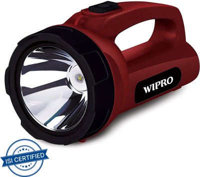 Wipro CL0005 Torch(Maroon, 17 cm, Rechargeable)