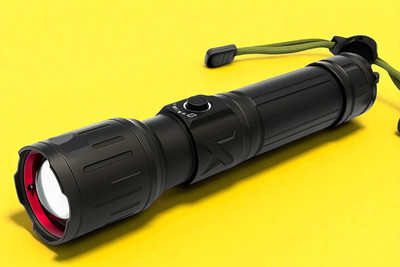 Sagaft X117 Tactical Torch Light – Rechargeable, Waterproof & High Lumen Torch(Multicolor, 11 cm, Rechargeable)