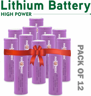 Pick Ur Needs P-B-1200-Lion-P12  Battery(Pack of 12)