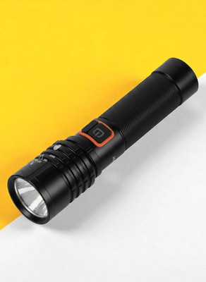 Ziddjeet X435 LED Rechargeable Torch – Super Bright, Long Range & Waterproof Flashlight Torch(Multicolor, 11 cm, Rechargeable)