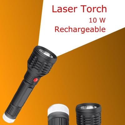 MOMENTIME Torch_6960 Torch(Black, 8 cm, Rechargeable)